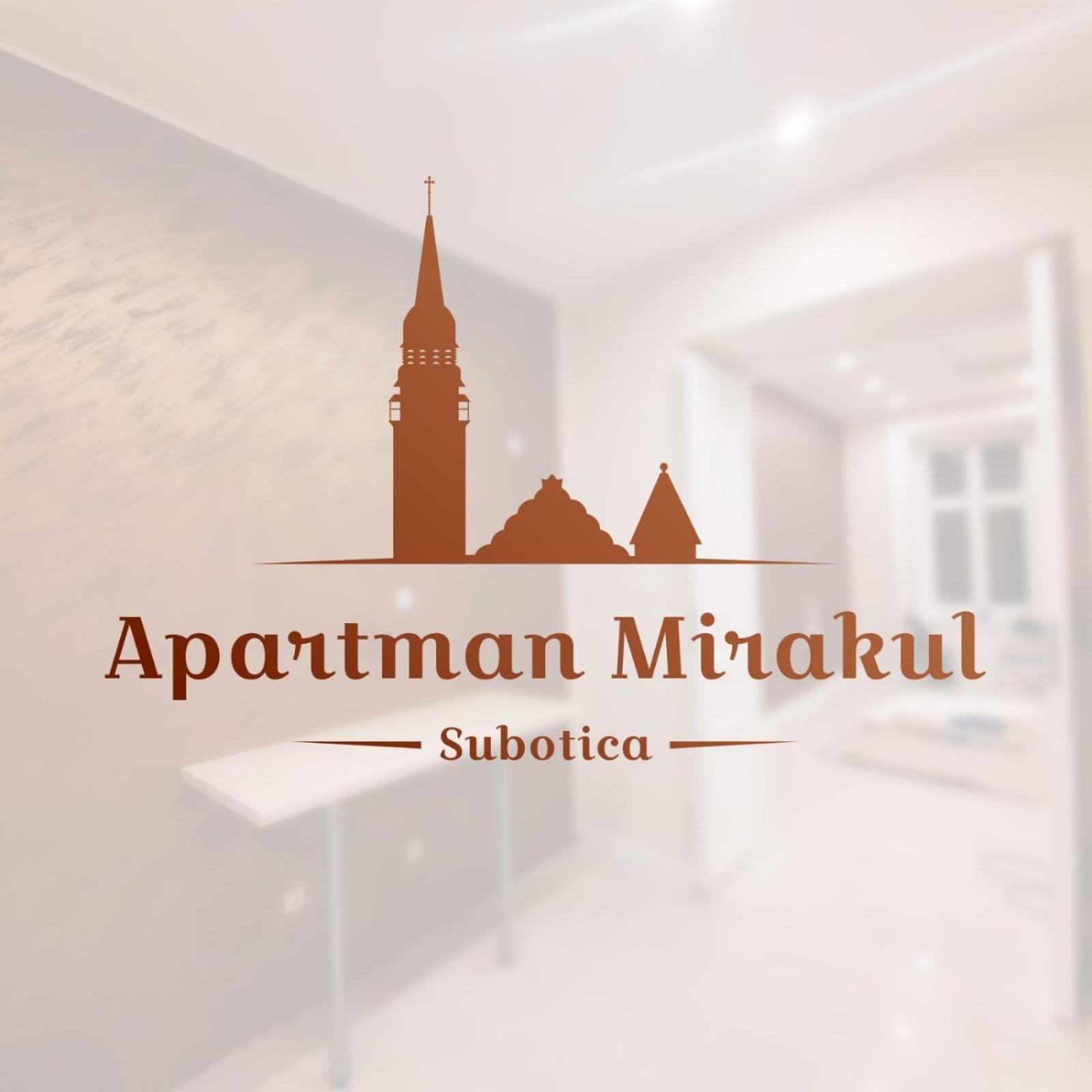 Apartman Mirakul Subotica Bagian luar foto